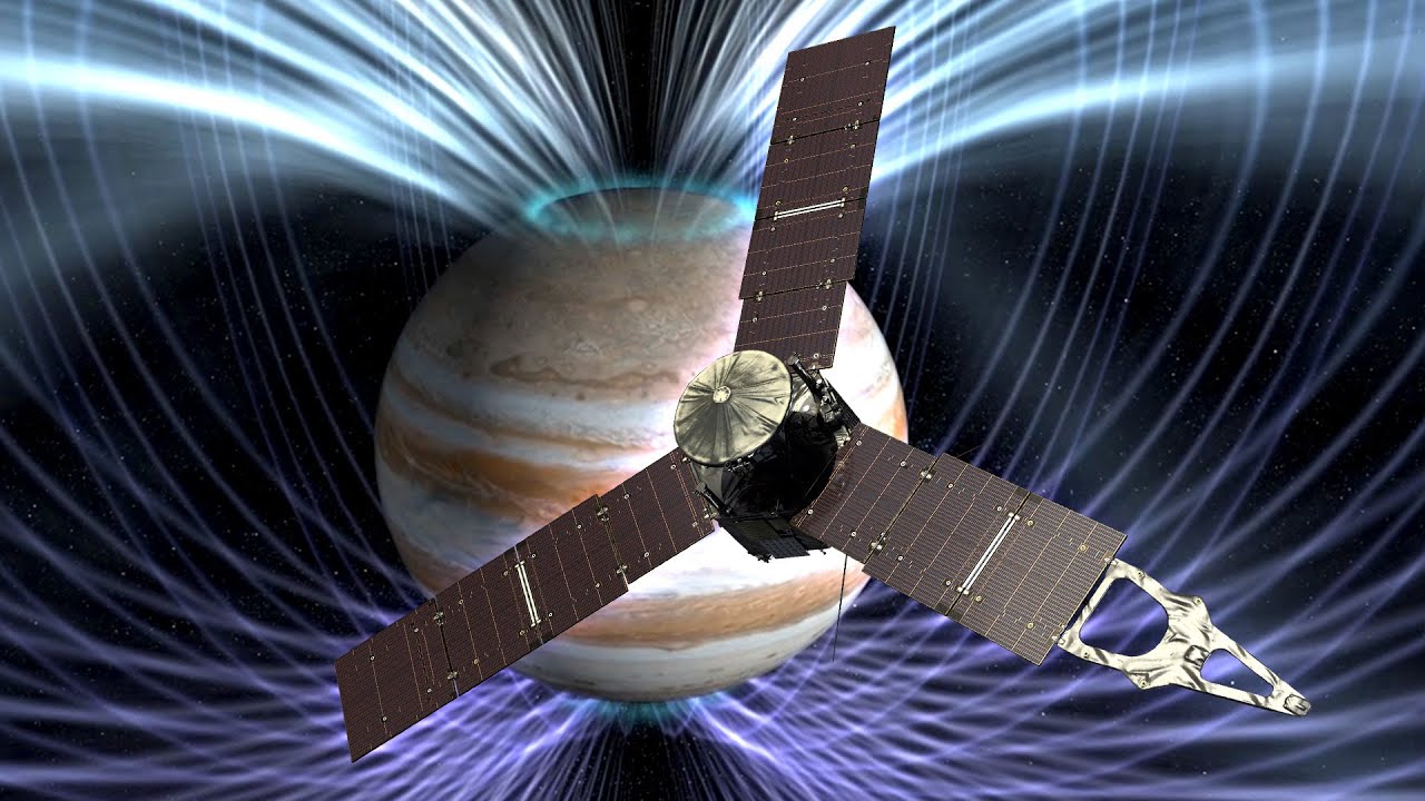 Exploring Jupiter's Magnetic Field #NASA - YouTube