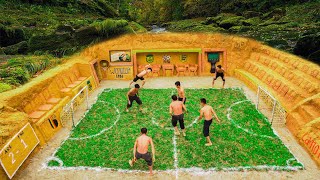 Build Underground Soccer Field recreate The Quarter Final Match And Scoring Phase Maradona 1986