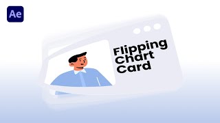 Flipping Chart Card Animation. After Effects Tutorial