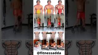 Abs Workout💪🔥 | Fitness Adda #shorts #fitnessadda #fitness #youtubeshorts #workout #ytshorts