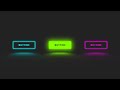 Glowing Button Hover Effects Using HTML & CSS