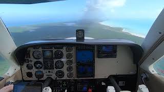 Exuma Bahamas 🇧🇸 in the Beechcraft Bonanza, ATC Audio