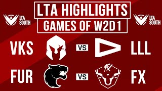 LTA South Highlights ALL GAMES Week 2 Day 1 | LTA South 2025 Split 1