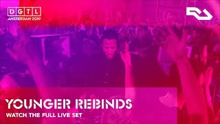 YOUNGER REBINDS | Live set at DGTL Amsterdam 2019 - Gain by RA stage