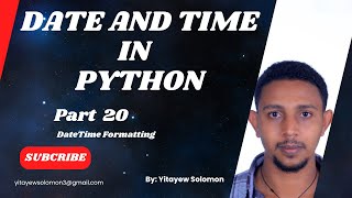 42. 📅 Master Date & Time Formatting in Python ⏰ | strftime & strptime Made Easy! 🐍 Part 1