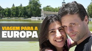 NOSSA INCRÍVEL VIAGEM PARA A EUROPA!