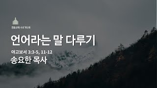 2022.6.8 언어라는 말 다루기(송요한 목사)