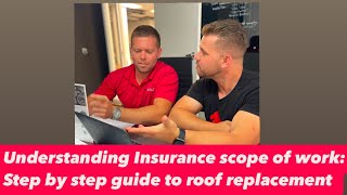 Understanding Your Insurance Scope of Work for Roof Replacement: A Step-by-Step Guide