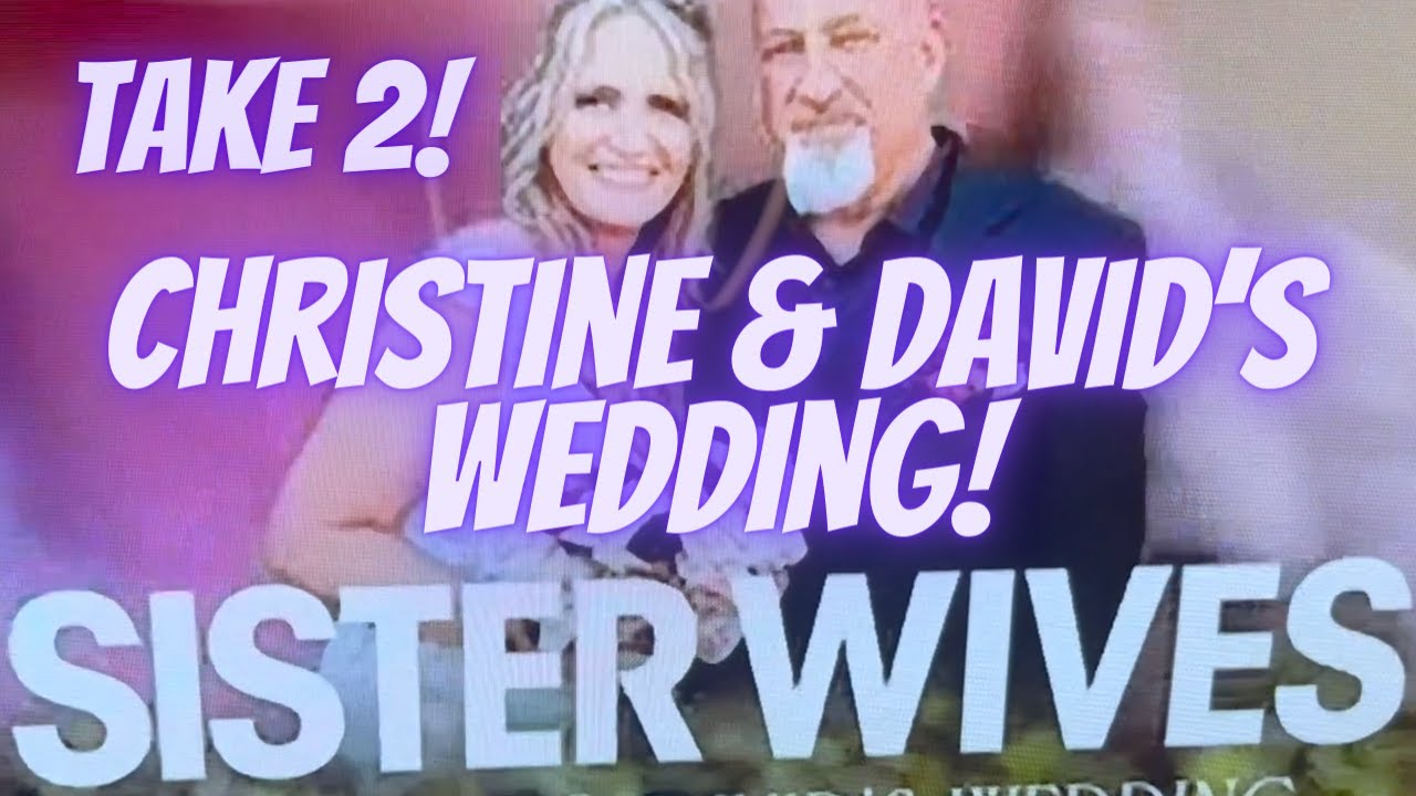 Sister Wives! Christine & David's Wedding Part 2! Party Time! - YouTube