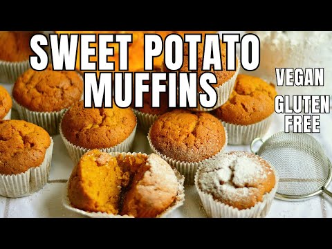 Delicious recipe for sweet potato muffins