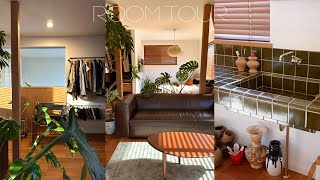 [ROOM TOUR]築20年リフォーム完結.アンティーク家具と植物に囲まれた部屋_19畳🏠