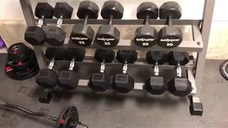 XMARK 3 Tier Dumbbell Rack unbox and assembly