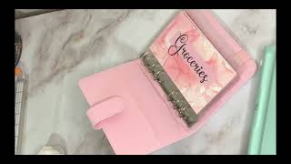 How to Make A6 Cash Envelope template using Canva #cashbudgeting #smallbusiness #diy #etsyseller