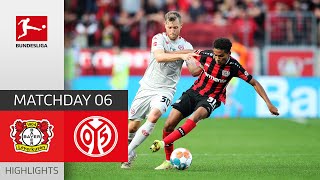 Bayer 04 Leverkusen - 1. FSV Mainz 05 1-0 | Highlights | Matchday 6 – Bundesliga 2021/22