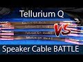 Tellurium Q BLACK VS BLACK II Speaker Cables BATTLE with A/B Demo HiFi Review