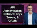 API Authentication Explained: Keys, Tokens, & OAuth