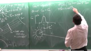 Lecture 43 (2014) Solar radiation 5 of 7