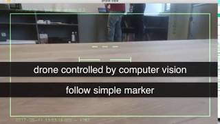 opencv drone controlled by computer vision