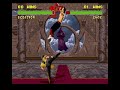 mortal kombat ii snes scorpion 100% midscreen combo