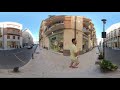 360° vr syracuse old town virtual tour walking in italy sicily 5k 3d virtual reality hd 4k old city