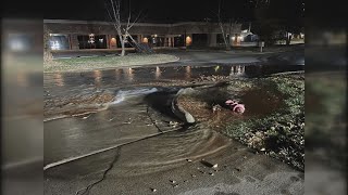 Nixa fire hydrant taken out Friday morning