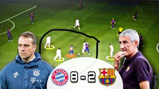 How Bayern Munich Destroyed  Barcelona | Bayern Munich vs Barcelona 8-2 | Tactical Analysis