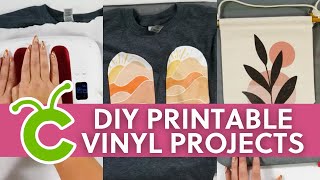 The PRINTABLE VINYL You Need for Your Cricut Crafts! | Beginner Friendly