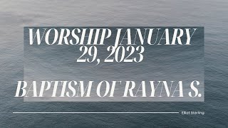 baptism worship jan 29 2023