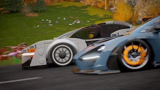 極限競速 地平線4(FH4) 樂高版McLaren Senna VS McLaren Senna