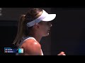 paula badosa s brilliant drop volley winner australian open 2025