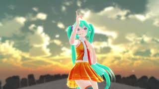 MMD HORIZON Tda式初音ミクK特捜隊風デフォ服