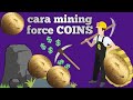 cara mining coins force di meta force II menambang coins force