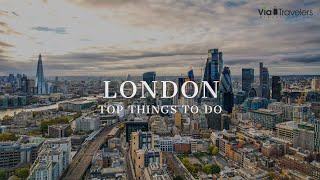Top 10 Things to do in London, England: Places to Visit [4K]