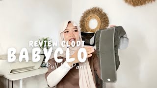 REVIEW CLODI BABYCLO PULL UP PANT - MASAYUMPS