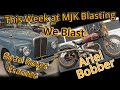 MJK Blasting frames from a ROAD ROVER 1 of 2 cars in the world & an Ariel Bobber                ASMR