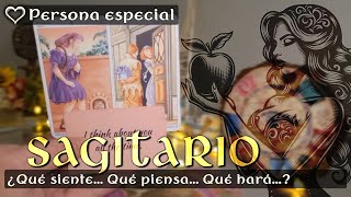 SAGITARIO 💖 QUIERE EXPRESAR SUS SENTIMIENTOS, ESTA ESPERANDO POR TI TE VIGILA, NECESITA AVENTURA