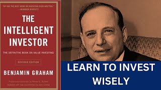 The intelligent investor Chapter 1 - Benjamin Graham