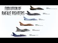 Evolution of Rafale Fighters (From Rafale A to Rafale R)