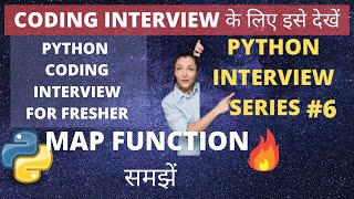 Top interview question - Python Map Function