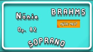 Soprano - Brahms - Nänie, Op. 82