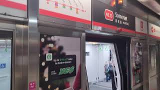 (EOY 2024 Special 3) SMRT Alstom Movia R151 Set 813/814 - Ride from Newton to Somerset MRT Station