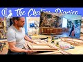 Master Carpenter creates CHATEAU PANELING start to finish + timelapse | 1 year in 20 minutes