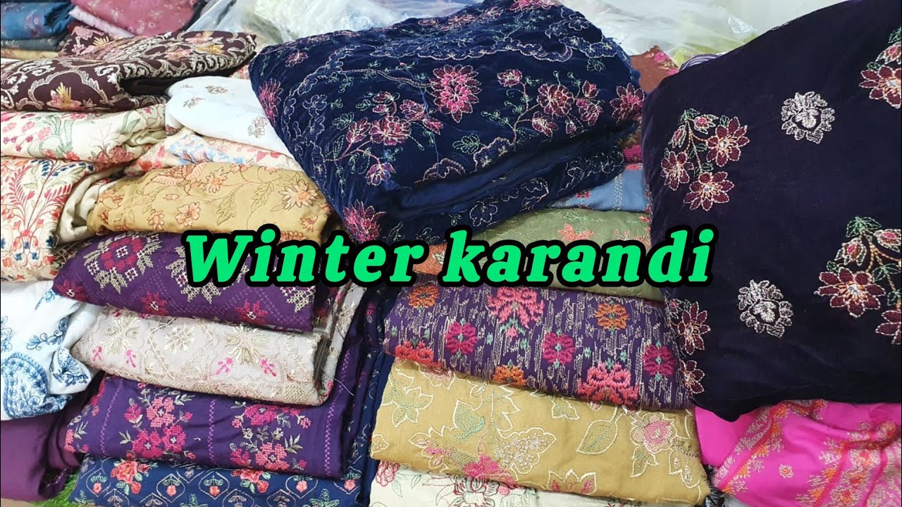 New Winter Suits Karandi 2pc 2024 Youtube