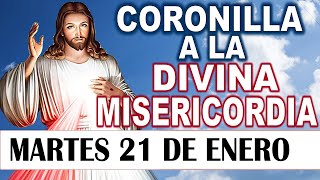 CORONILLA a la DIVINA MISERICORDIA DE HOY MARTES 21 DE ENERO 2025  🕊️ Santo Rosario de hoy 💖DLB🙏