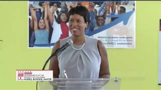 Mayor Bowser Announces Gains on PARCC Assessment, 8/17/17