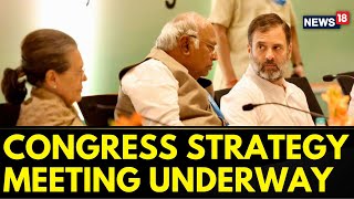 Congress Strategy Meeting Underway, Mallikarjun Kharge To Chair The Meeting | Lok Sabha Elections