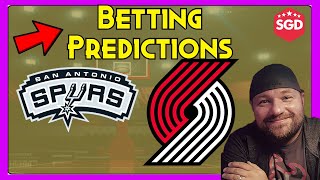 Portland Trail Blazers vs San Antonio Spurs 5/8/21 Free NBA Pick and Prediction NBA Betting Tips