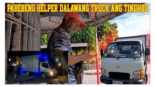 Lalamove 2000kgs: Pabebeng Helper Dalawang Truck ang Tinuhog | Day Shift, Night Shift