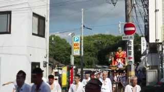 YAMAKASA 2013 博多祇園山笠 追い山ならし 西流 舁き山笠 蘭陵王（らんりょうおう）（かきやま、kakiyama、おいやまならし、oiyamanarashi）