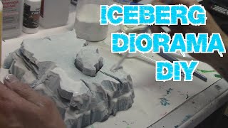 How to make an model glacier/iceberg/FOAM BOARD!